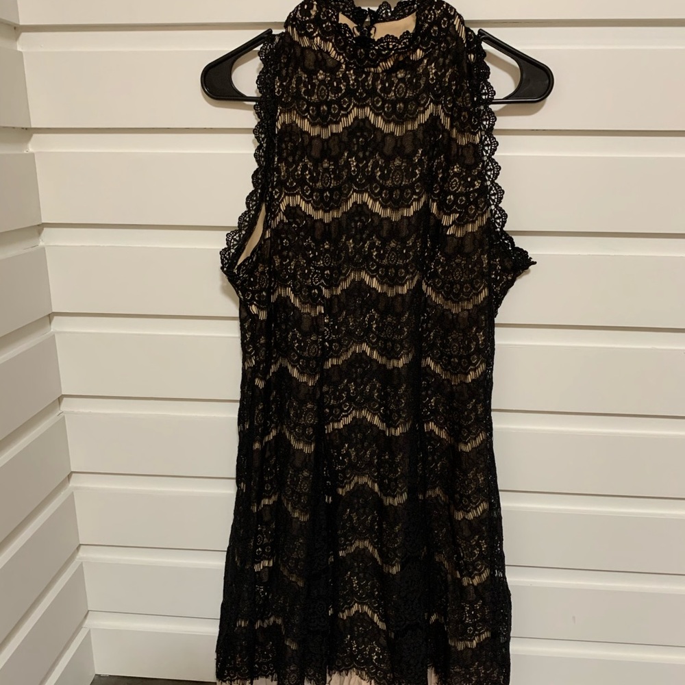 Windsor Mock Neck Dress